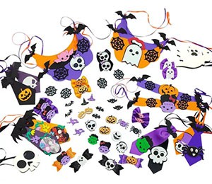 Kit halloween pet eva 170 unidades