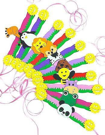 Gargantilha pet fazendinha eva 10 unidades