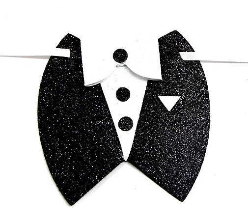 Kit20 Gargantilhas Smoking Eva Glitter Pet Shop