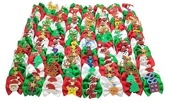 Laço pet Natal CETIM 20 unidades