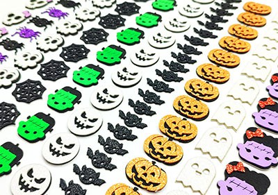 Adesivo pet halloween eva
