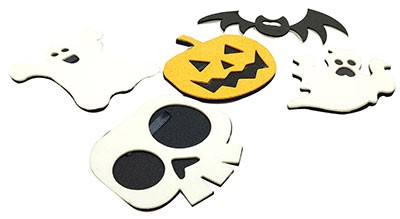 Aplique decoração halloween eva