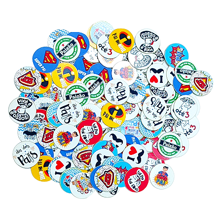 Adesivo pet Stickers Dia dos Pais