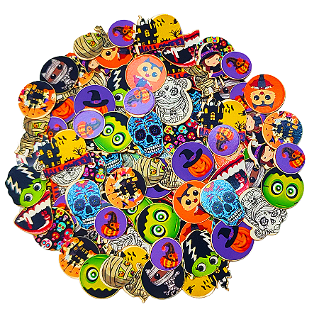 Adesivo pet Stickers Halloween II