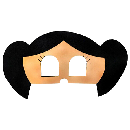 Máscara fantasia O Show da Luna eva