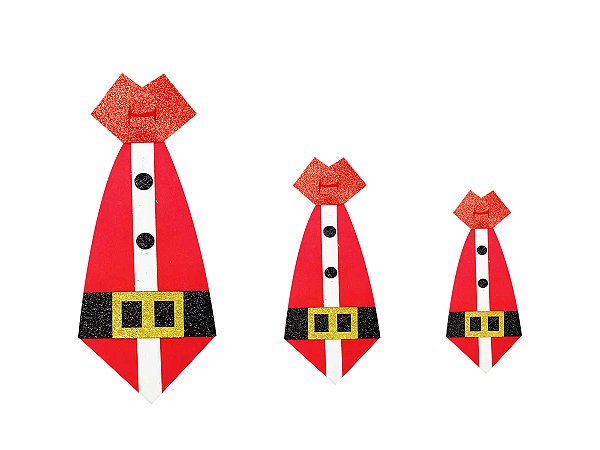 Gravata pet Natal  Papai Noel eva
