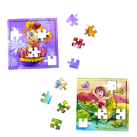 Jogo quebra-cabeça DESENHO eva