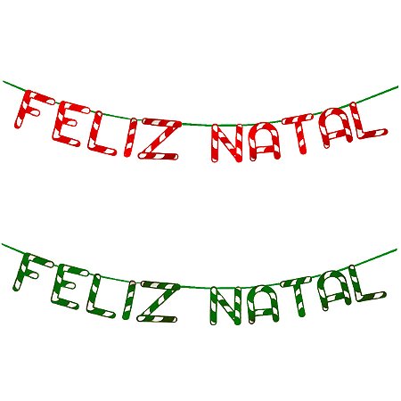 Faixa Decorativa - Feliz Natal E V A