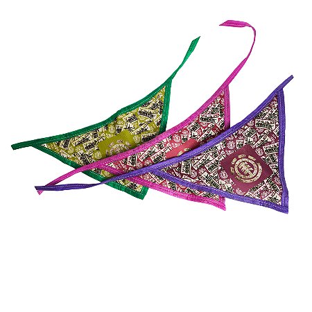 Kit  Bandanas P e G Pet Shop Personalizadas Acessórios Cachorro e Gato