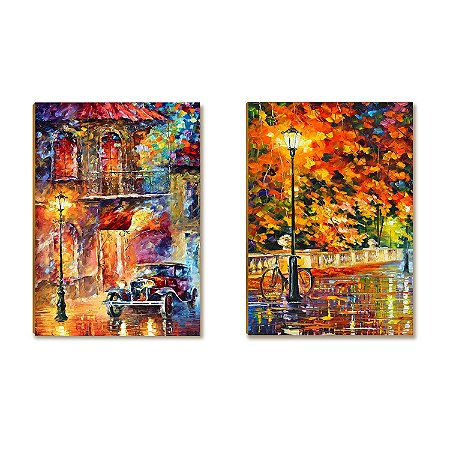 Kit 02 Placas MDF Pintura Artística Vintage Decoração Tam A4