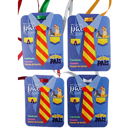 50 Gravatinhas Pet Dia dos Pais Camisa Social BanhoTosa
