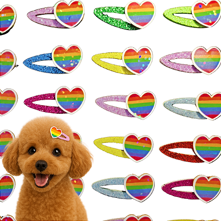 50 Adesivos Pet Piercings Tic Tac Olográfico Banho Tosa Core