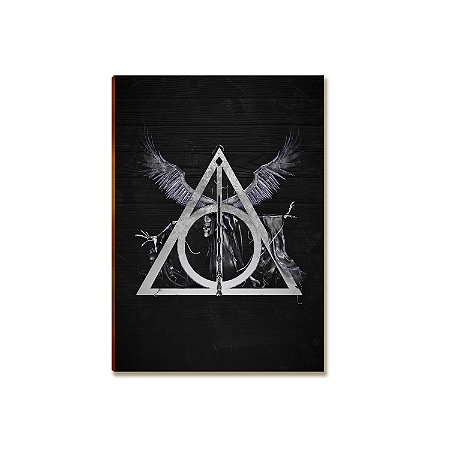 Placa MDF Feitiços Bruxos Magia Decoração Parede Moderna A4