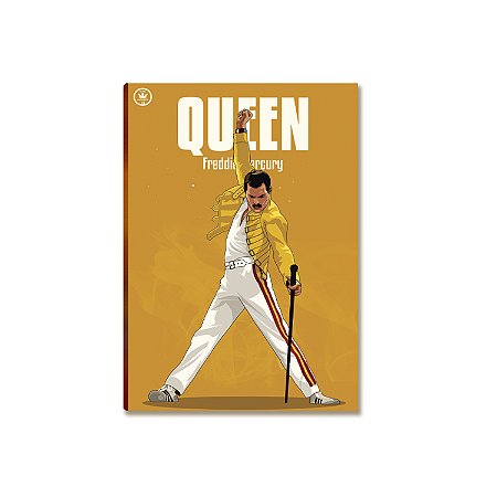 Placa MDF Música Queen Freddie Mercury Arte Parede A4