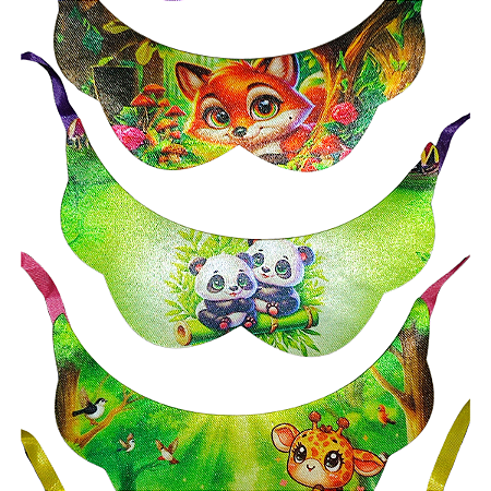 Kit 10 Gravatinha Tema Animais Cão Pet Shop Banho e Tosa