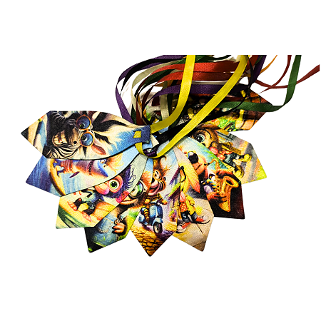 Gravata Sublimada Animais 2º Lote