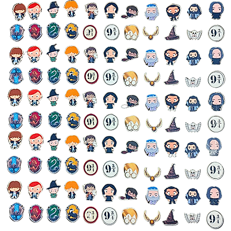 Kit 50 Adesivos Harry Potter Pet - Super Cola Pronto