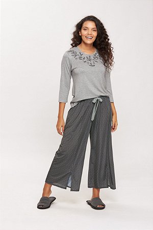 14578 - Pijama Feminino Recco Pantacur Viscose Supermicro