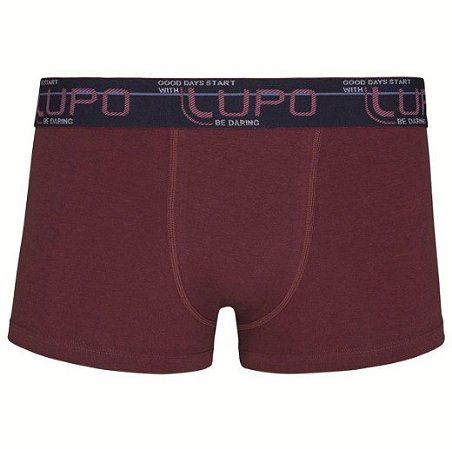 Cueca Adulto Algodão Com Elastano Sunga Lupo 00331-202