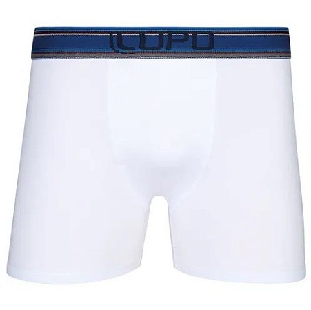 00784-012 Cueca Boxer Algodão Adulto Cós Double Colors Lupo