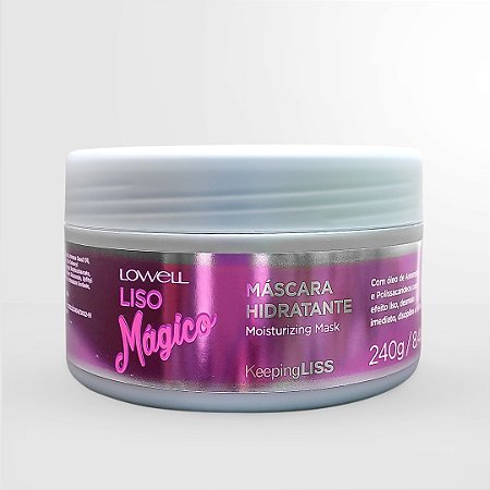 Máscara hidratante Liso mágico 240g