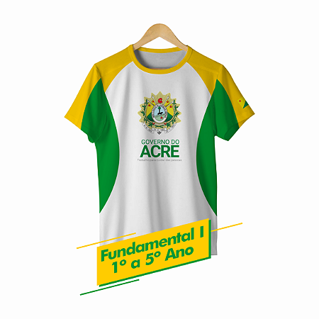 CAMISA FUNDAMENTAL I -  1º A 5º ANO