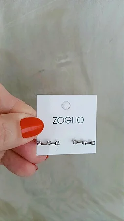 Brinco ear cuff fio com pontos de luz - BR618