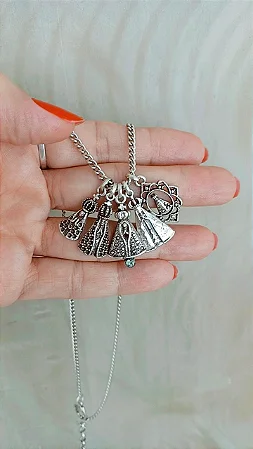 Colar patuá Aparecidas - COL1243