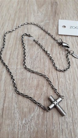 Colar com cruz pequena - COL1039