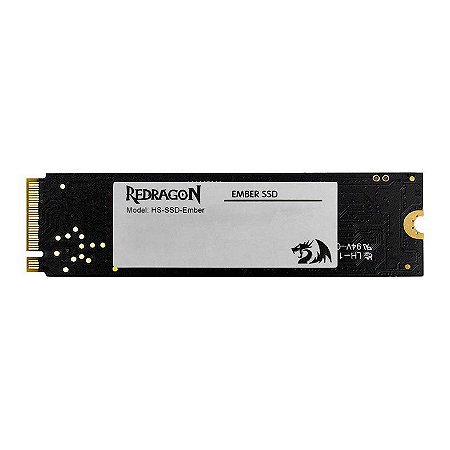 SSD REDRAGON EMBER, 1TB, M.2 2280, PCIE NVME, LEITURA 2100 MB/S, GRAVACAO 1800 MB/S, GD-404