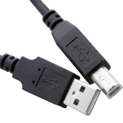 CABO PARA IMPRESSORA USB AB 1.5M - PRETO(WUSB/AB15M.)