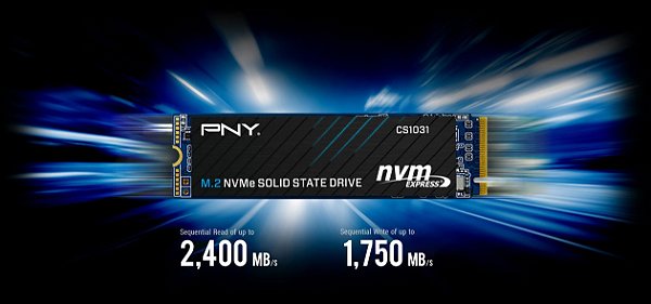 SSD M.2 NVME PNY 256GB, CS1031