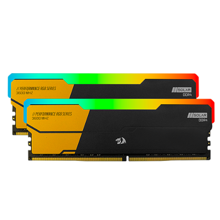 MEMORIA GAMER DDR4 REDRAGON SOLAR 3600MHZ/CL18 8GB RGB