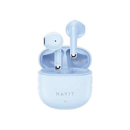 Fone de Ouvido Bluetooth HAVIT TW976 , TWS, Até 5 horas de reprodução Branco