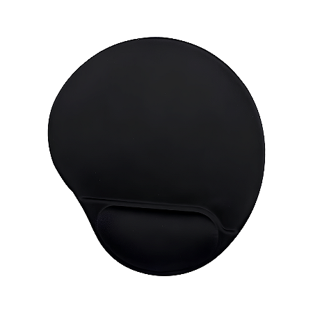 Mouse Pad Kross Elegance com Apoio em Gel para o Pulso - KE-CBS0121 Preto