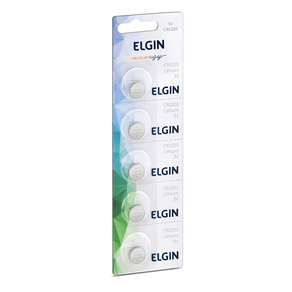 BATERIA ELGIN LITIO CR1220 UNIDADE