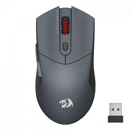 Mouse Gamer Redragon St4r Pro, Wireless, Bluetooth, 26000 DPI, 6 Botões Programáveis, M917GB-PRO