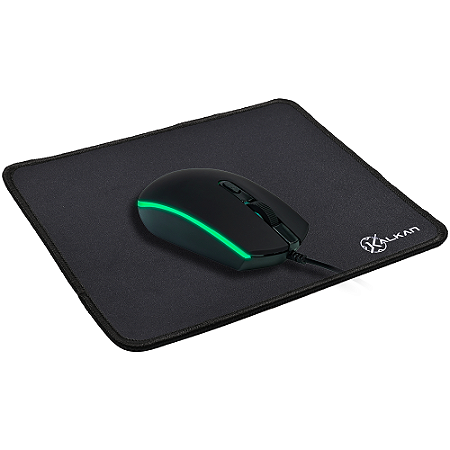 KIT COMBO 4X1 TECLADO + MOUSE + MOUSEPAD + HEADSET KALKAN ODIN PRETO KLK00017