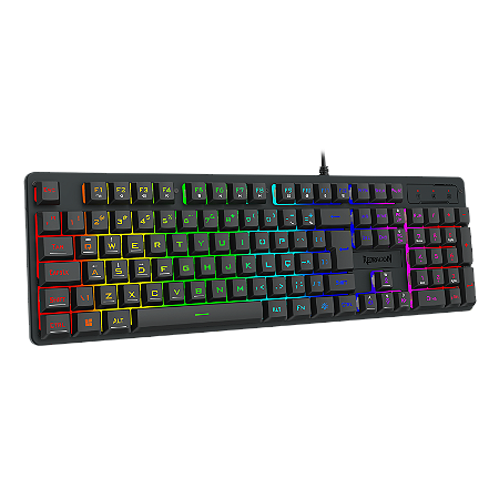 TECLADO MEMBRANA GAMER REDRAGON NETHERBANE PRETO K521-R