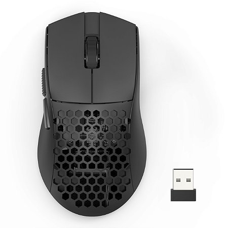 Mouse Gamer Redragon Astrolabe, 10000DPI, 5 Botoes, Tri-Mode, USB 2.4GHz, Bluetooth, USB Tipo-C Preto, M725-LIT