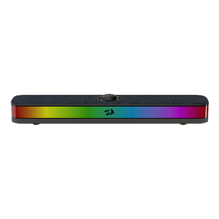 CAIXA DE SOM SOUNDBAR GAMER NEO COM RGB, USB Tipo-C, Bluetooth PRETO GS515