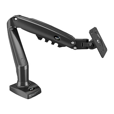 Suporte Articulado Com Pistão a Gas Para Monitor ELG, 17 Pol. a 35 Pol. Preto, F80N