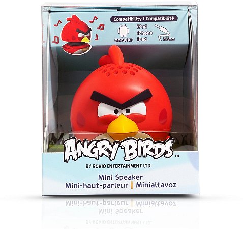 CAIXA DE SOM ANGRY BIRDS MINI SPEAKER