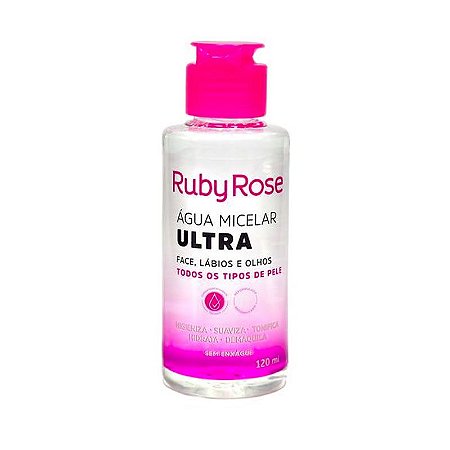 Água Micelar Ultra  120ML - Ruby Rose