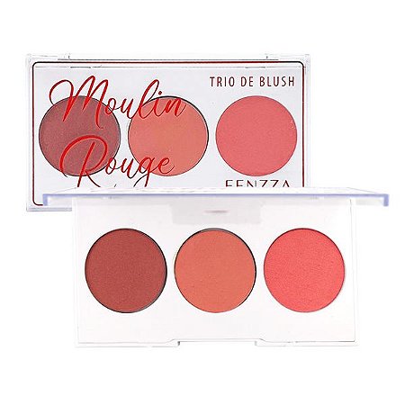 Paleta Trio De Blush Moulin Rouge - Fenzza