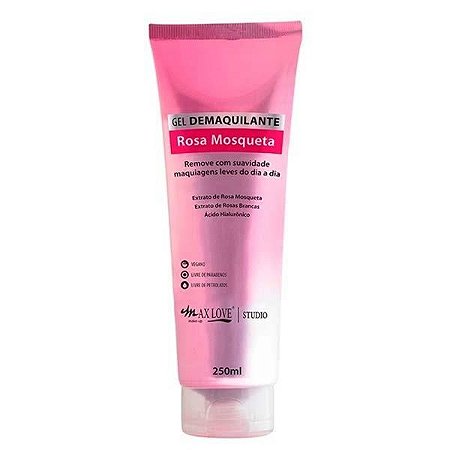 Gel Demaquilante Rosa Mosqueta - Max Love