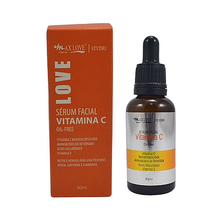 Serum Facial Vitamina C Oil-Free - Max Love