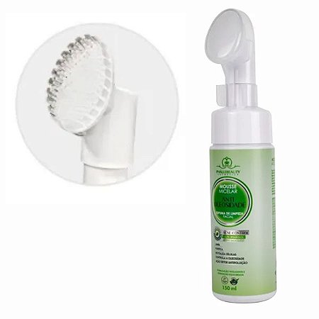 Mousse Micelar Espuma De Limpeza Facial Facial Anti Oleosidade - Phallebeauty