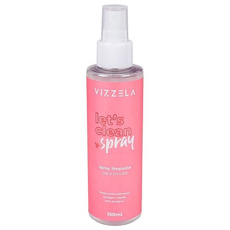 Spray Limpador De Pinceis Let’s Clean Spray 150ML - Vizzela