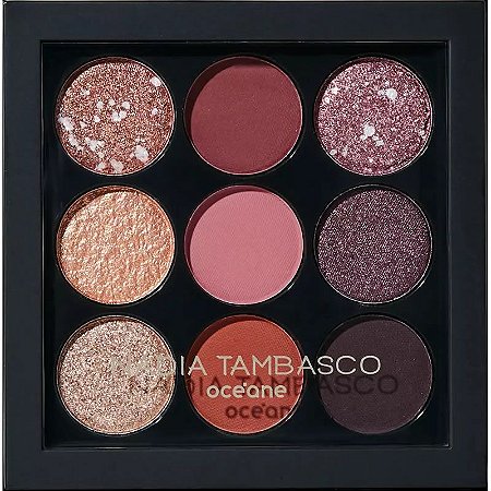 Paleta De Sombras My Glam Nadia Tambasco - Oceane